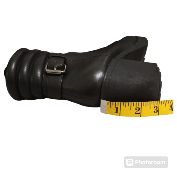 Mia 3" Chunk Heel Zip Up Farah Ankle Boots Size 11M - Picture 12 of 13